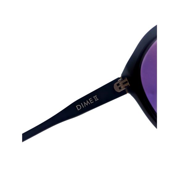DIFF Eyewear Dime II Sunglasses Round Mirrored Retro UV Polarized - Picture 8 of 10